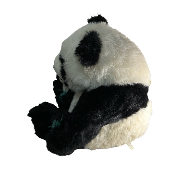 Animal Planet Panda Bear “Spot” & Cub Baby “Blot” Realistic Plush Bamboo Toy2000 - Picture 6 of 11